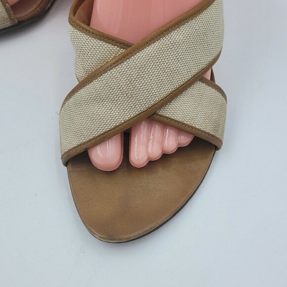 Tommy Bahama Valencia Women's Open Toe Cross Strap Wedge Sandals Size 10M - Picture 6 of 10